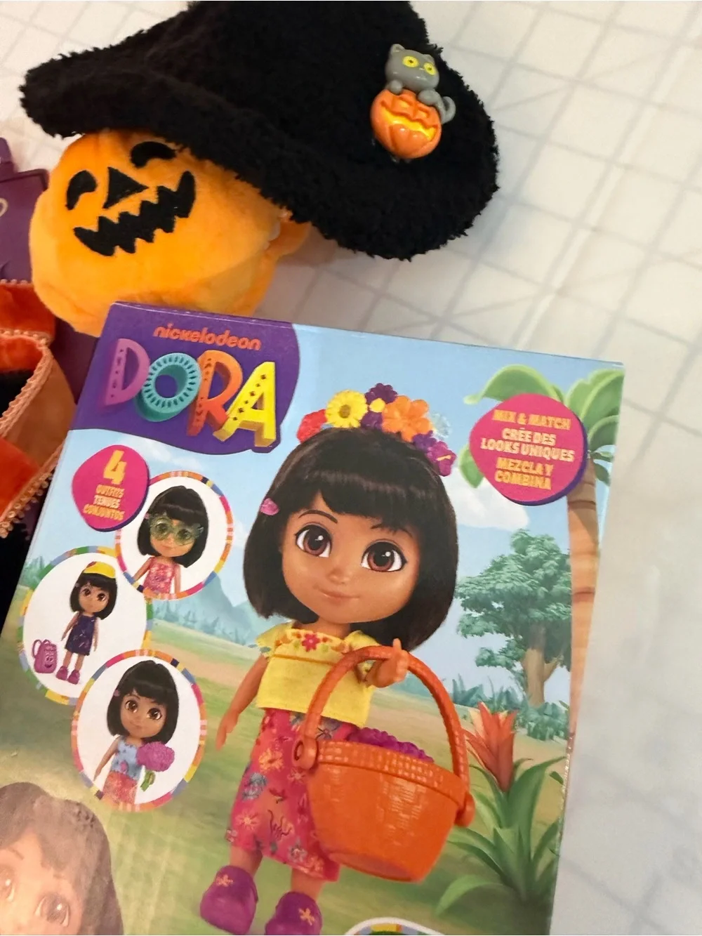 Nickelodeon Dora Dress-Up Set - Purple, Pink, Orange, Green